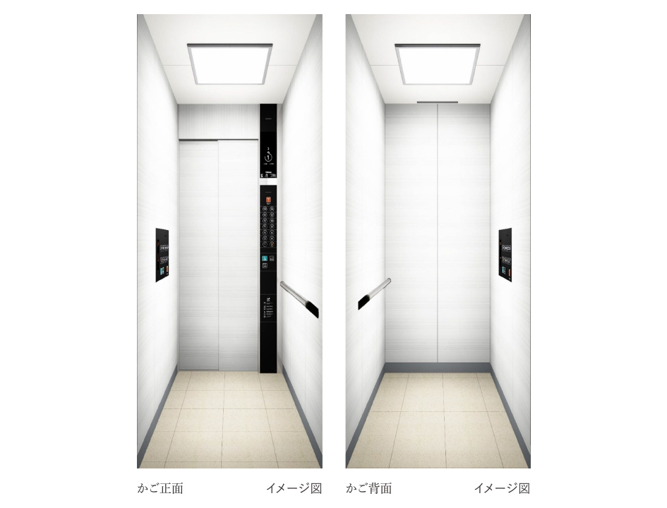 エレベーター内